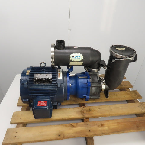 Fybroc OM-345 	PM-2550 Self Priming Magnetic Drive Centrifugal Pump 7-1/2HP 3PH