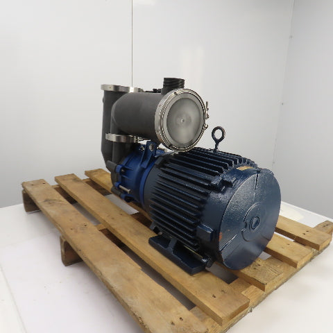 Fybroc OM-345 	PM-2550 Self Priming Magnetic Drive Centrifugal Pump 7-1/2HP 3PH
