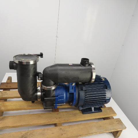 Fybroc OM-345 	PM-2550 Self Priming Magnetic Drive Centrifugal Pump 7-1/2HP 3PH