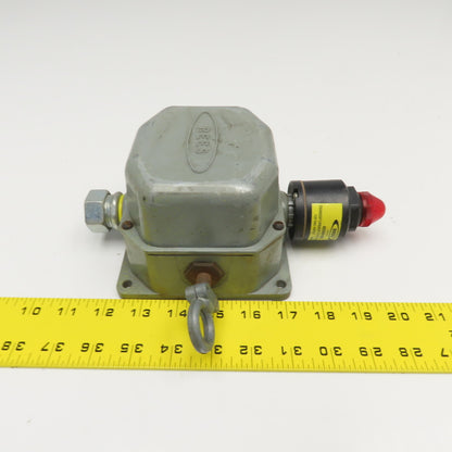 Rees 40500-000 Heavy Duty Cable Pull Switch 600VAC 250VDC W/ Pilot Light