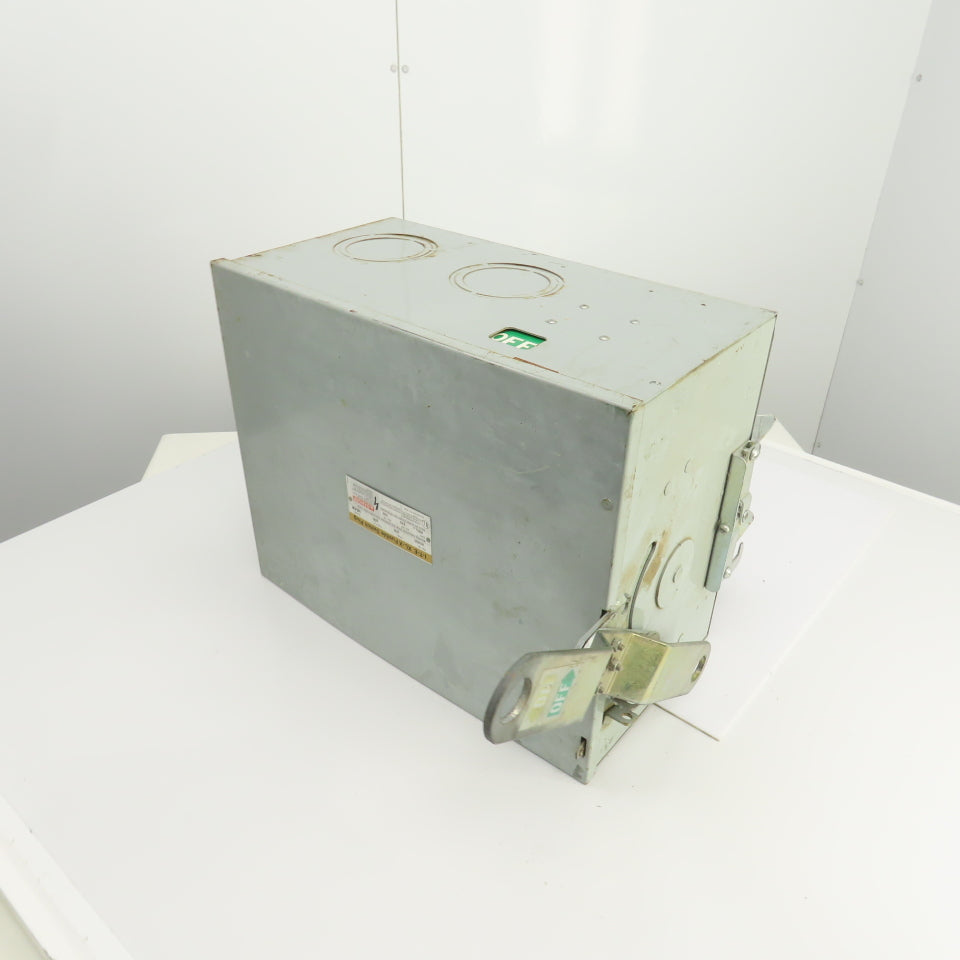 Siemens I-T-E RV465 XL-X 400A Bus Plug Tap Fusible Switch 600VAC 3PH 4W
