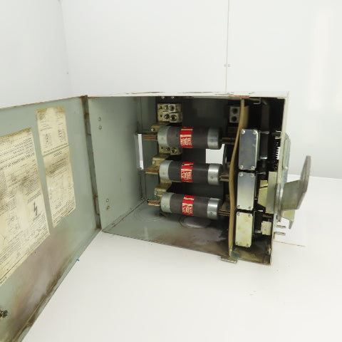 Siemens I-T-E RV465 XL-X 400A Bus Plug Tap Fusible Switch 600VAC 3PH 4W