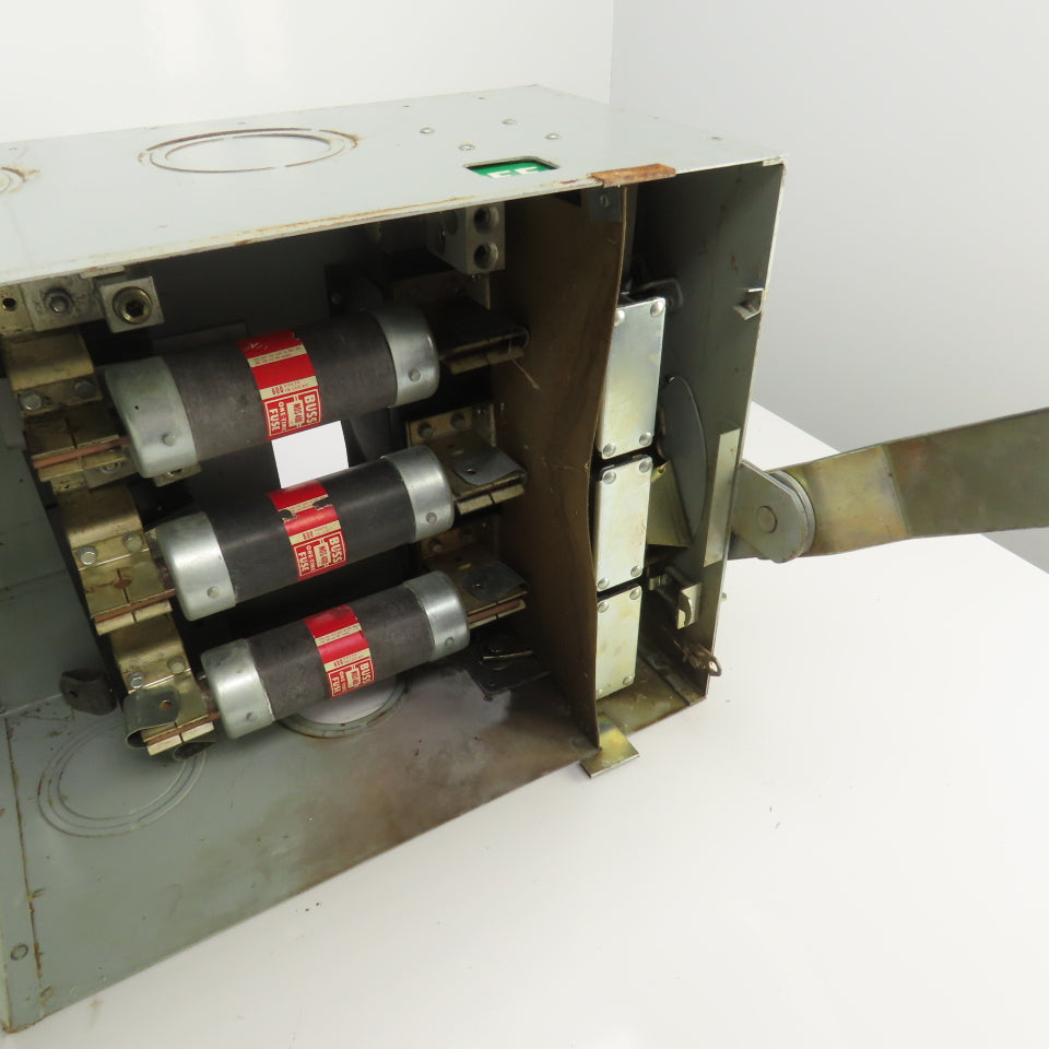Siemens I-T-E RV465 XL-X 400A Bus Plug Tap Fusible Switch 600VAC 3PH 4W