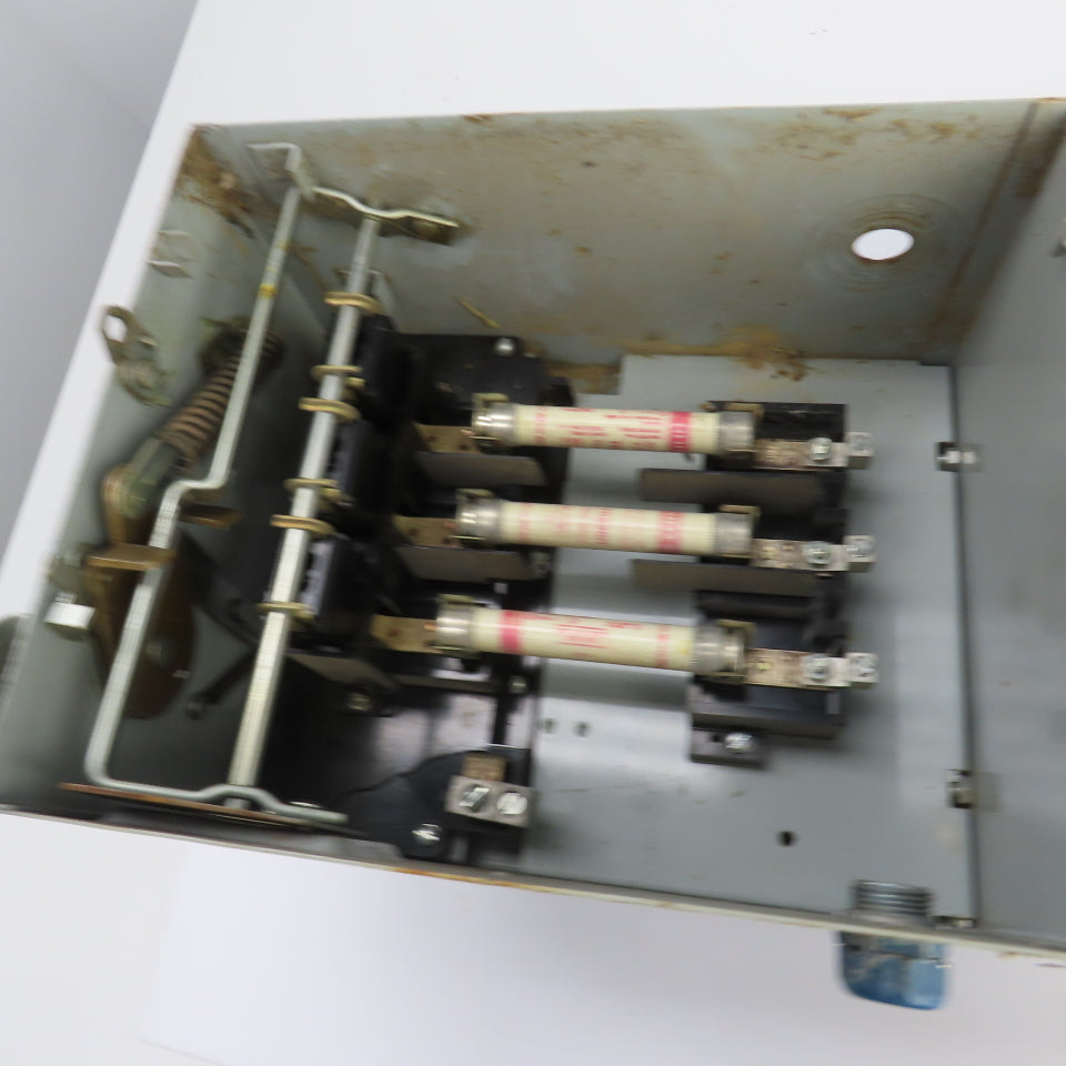 Siemens I-T-E RV461 XL-X 30A Bus Plug Tap Fusible Switch 600VAC 3PH 4W