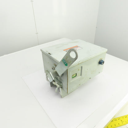 Siemens I-T-E RV461 XL-X 30A Bus Plug Tap Fusible Switch 600VAC 3PH 4W