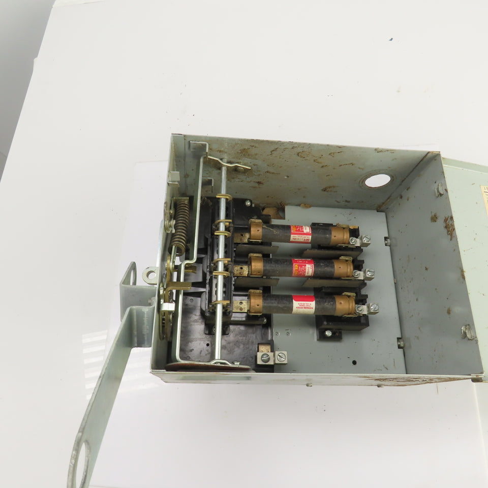 Siemens I-T-E RV462 XL-X 60A Bus Plug Tap Fusible Switch 600VAC 3PH 4W