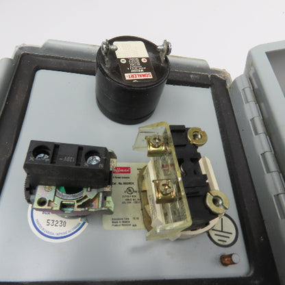 120V Audible Alarm And Bypass Electrical Enclosure Pilot Light