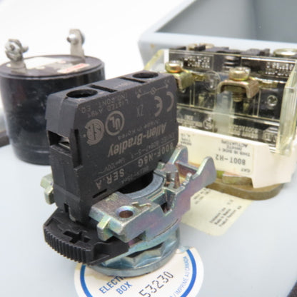 120V Audible Alarm And Bypass Electrical Enclosure Pilot Light