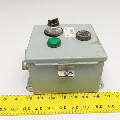 120V Audible Alarm And Bypass Electrical Enclosure Pilot Light