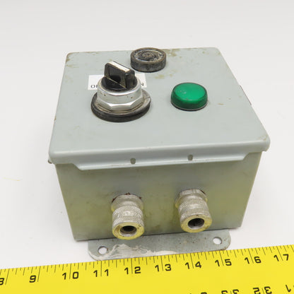 120V Audible Alarm And Bypass Electrical Enclosure Pilot Light