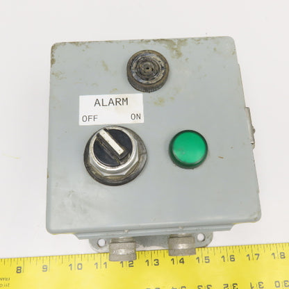 120V Audible Alarm And Bypass Electrical Enclosure Pilot Light