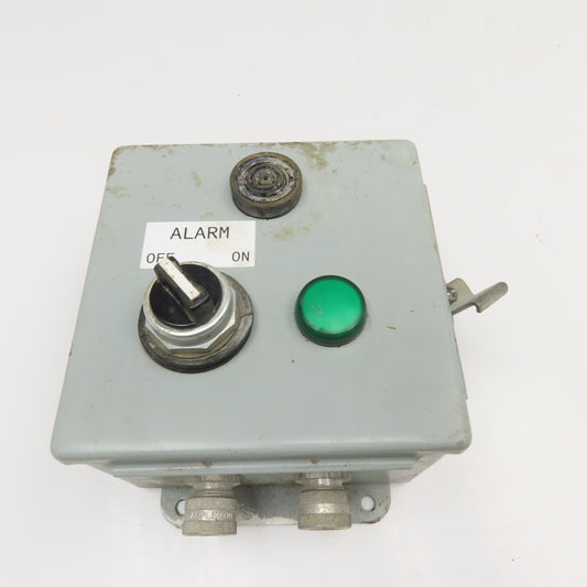 120V Audible Alarm And Bypass Electrical Enclosure Pilot Light