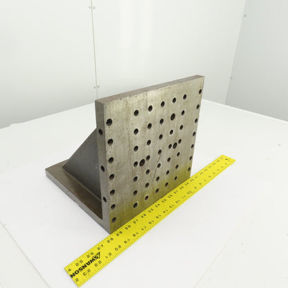 Steel Machined Webb Right Angle Setup Plate 12" H x 12" W 12" L