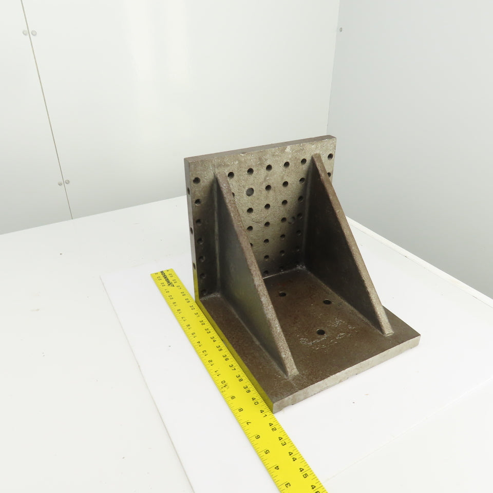 Steel Machined Webb Right Angle Setup Plate 12" H x 12" W 12" L