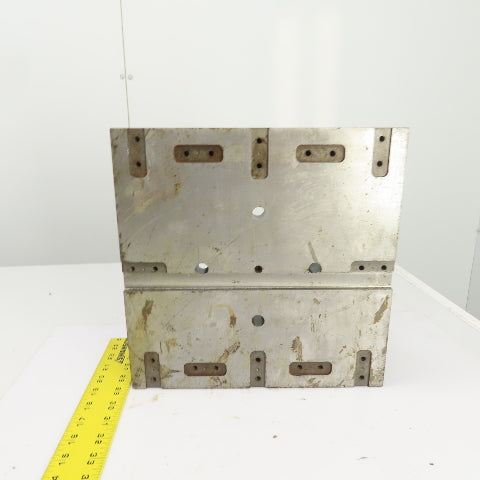 Steel Machined Webb Right Angle Setup Plate 12" H x 12" W 12" L