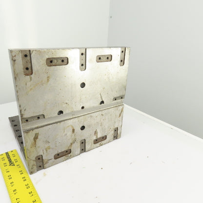 Steel Machined Webb Right Angle Setup Plate 12" H x 12" W 12" L