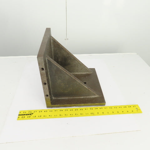 Steel Machined Webb Right Angle Setup Plate 12" H x 12" W 12" L