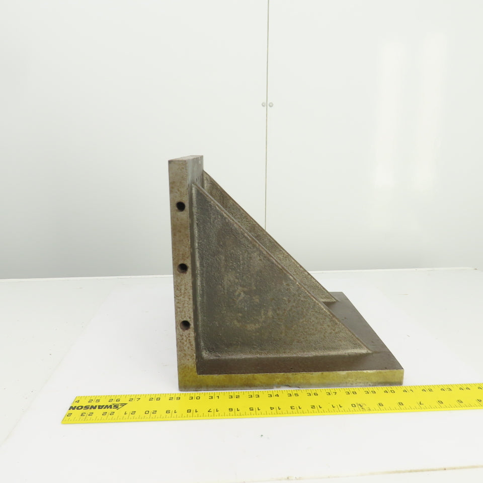 Steel Machined Webb Right Angle Setup Plate 12" H x 12" W 12" L
