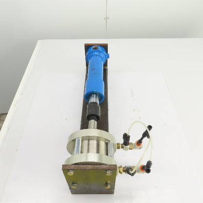 Bimba F0-1252-3REE Stationary Pneumatic Ram Transfer Pump 2" Stroke 4" Bore