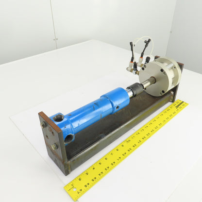 Bimba F0-1252-3REE Stationary Pneumatic Ram Transfer Pump 2" Stroke 4" Bore