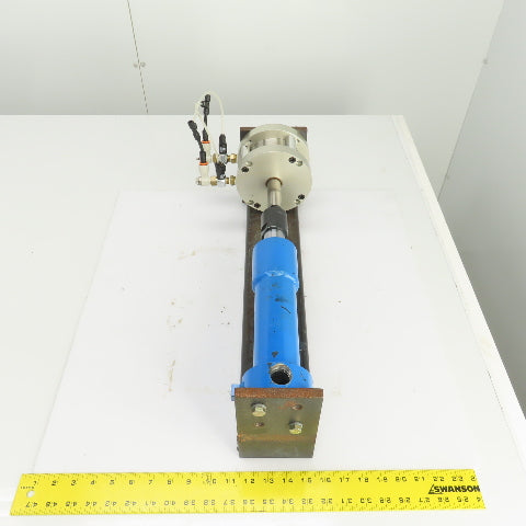 Bimba F0-1252-3REE Stationary Pneumatic Ram Transfer Pump 2" Stroke 4" Bore