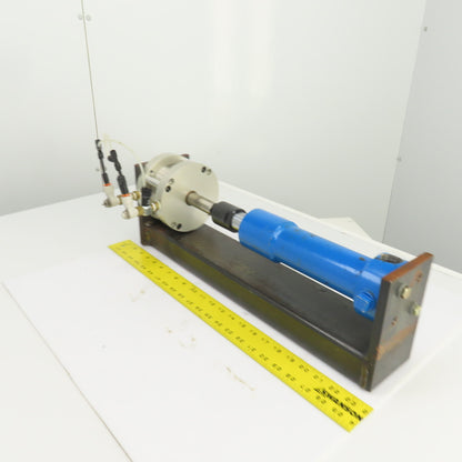 Bimba F0-1252-3REE Stationary Pneumatic Ram Transfer Pump 2" Stroke 4" Bore