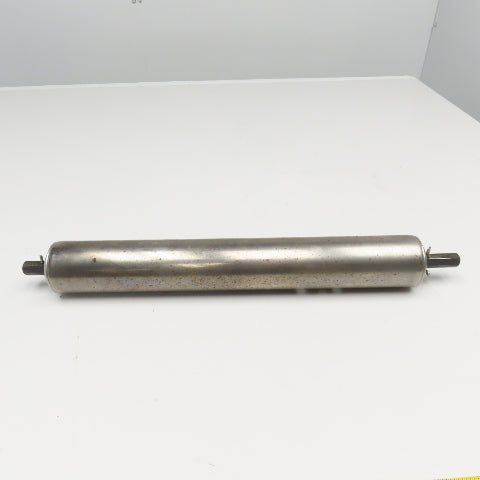 Frantz 2-1/2" OD Gravity Roller Take Up Pulley 18-1/2" Wide 20-3/4" OAL