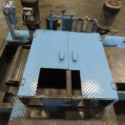 Mayfran ConSep 2000 Incline Chip Conveyor Coolant Filtration 24"W 61-1/2"H 3PH