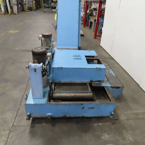 Mayfran ConSep 2000 Incline Chip Conveyor Coolant Filtration 24"W 61-1/2"H 3PH