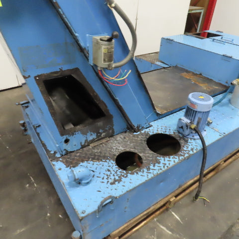 Mayfran ConSep 2000 Incline Chip Conveyor Coolant Filtration 24"W 61-1/2"H 3PH