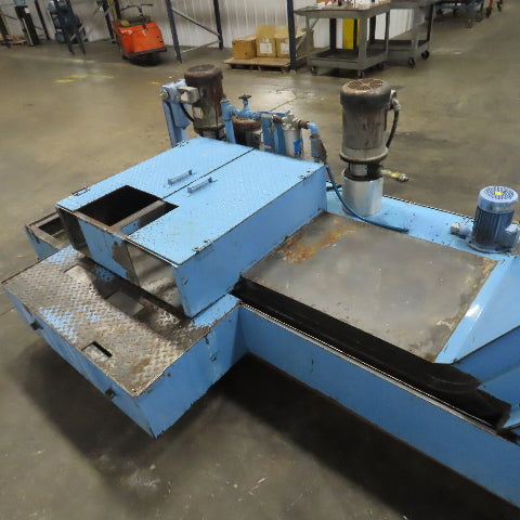 Mayfran ConSep 2000 Incline Chip Conveyor Coolant Filtration 24"W 61-1/2"H 3PH