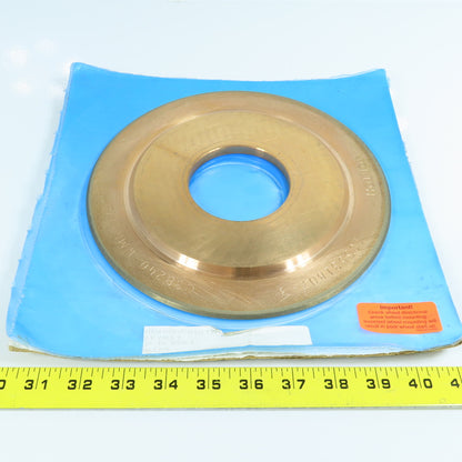 Norton C3B240-WMN-1/8 Diamond Cutting Grinding Wheel 9" x .370" x 3.00"