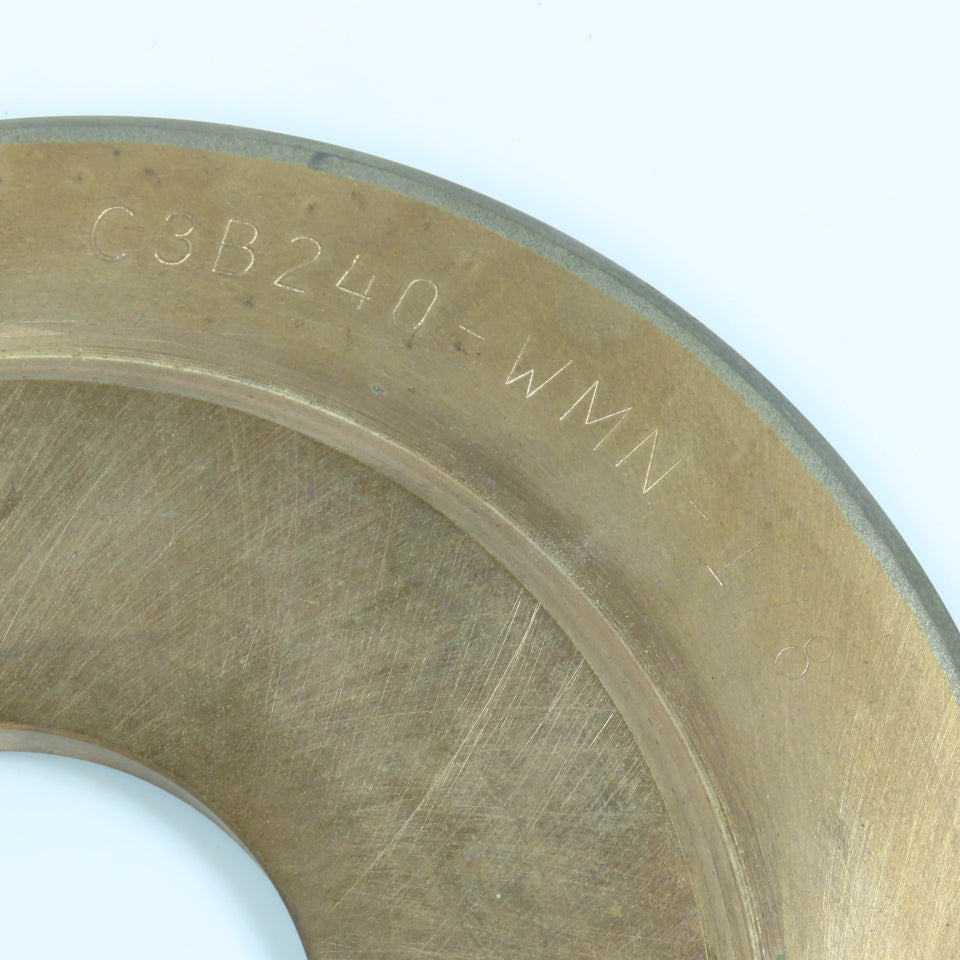 Norton C3B240-WMN-1/8 Diamond Cutting Grinding Wheel 9" x .370" x 3.00"