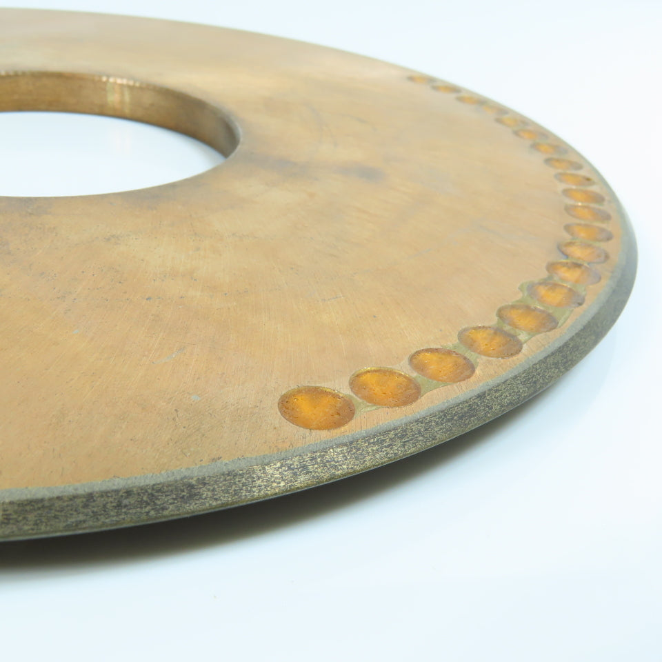 Norton C3B240-WMN-1/8 Diamond Cutting Grinding Wheel 9" x .370" x 3.00"