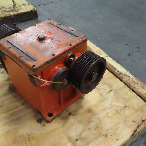 Victor TNS-3H CNC Lathe Belt Driven 8&5 Groove Spindle Gearbox 8-5/8" OD Pulley
