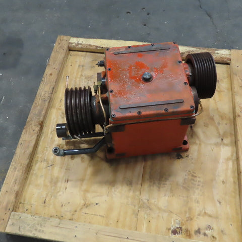 Victor TNS-3H CNC Lathe Belt Driven 8&5 Groove Spindle Gearbox 8-5/8" OD Pulley