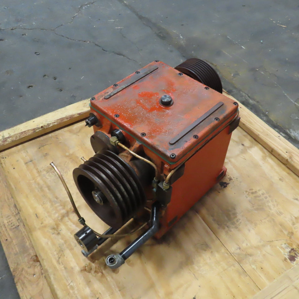 Victor TNS-3H CNC Lathe Belt Driven 8&5 Groove Spindle Gearbox 8-5/8" OD Pulley