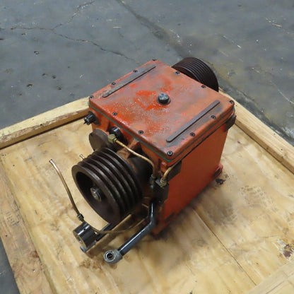 Victor TNS-3H CNC Lathe Belt Driven 8&5 Groove Spindle Gearbox 8-5/8" OD Pulley