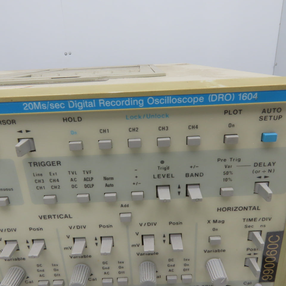 Gould 1604 20Ms/sec Digital Recording Oscilloscope DRO Parts/Repair
