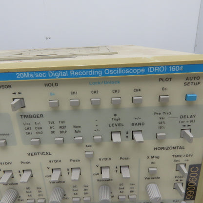Gould 1604 20Ms/sec Digital Recording Oscilloscope DRO Parts/Repair