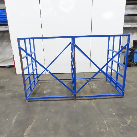 15 Space Horizontal Bar Storage Rack Organizer For Wood Metal Plastic 94x48x60"H