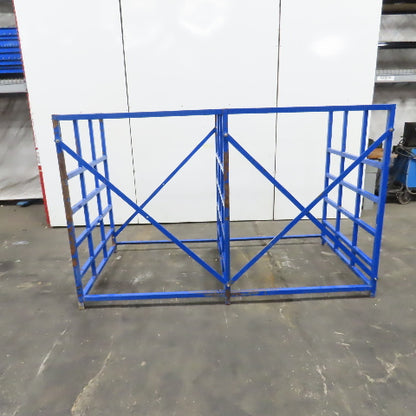 15 Space Horizontal Bar Storage Rack Organizer For Wood Metal Plastic 94x48x60"H