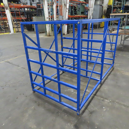 15 Space Horizontal Bar Storage Rack Organizer For Wood Metal Plastic 94x48x60"H