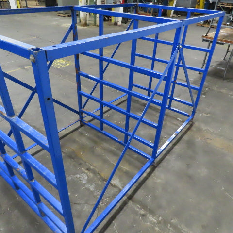 15 Space Horizontal Bar Storage Rack Organizer For Wood Metal Plastic 94x48x60"H