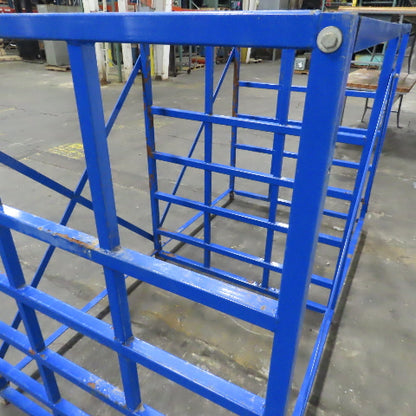 15 Space Horizontal Bar Storage Rack Organizer For Wood Metal Plastic 94x48x60"H