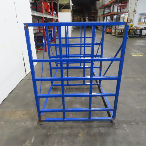 15 Space Horizontal Bar Storage Rack Organizer For Wood Metal Plastic 94x48x60"H
