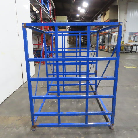 15 Space Horizontal Bar Storage Rack Organizer For Wood Metal Plastic 94x48x60"H