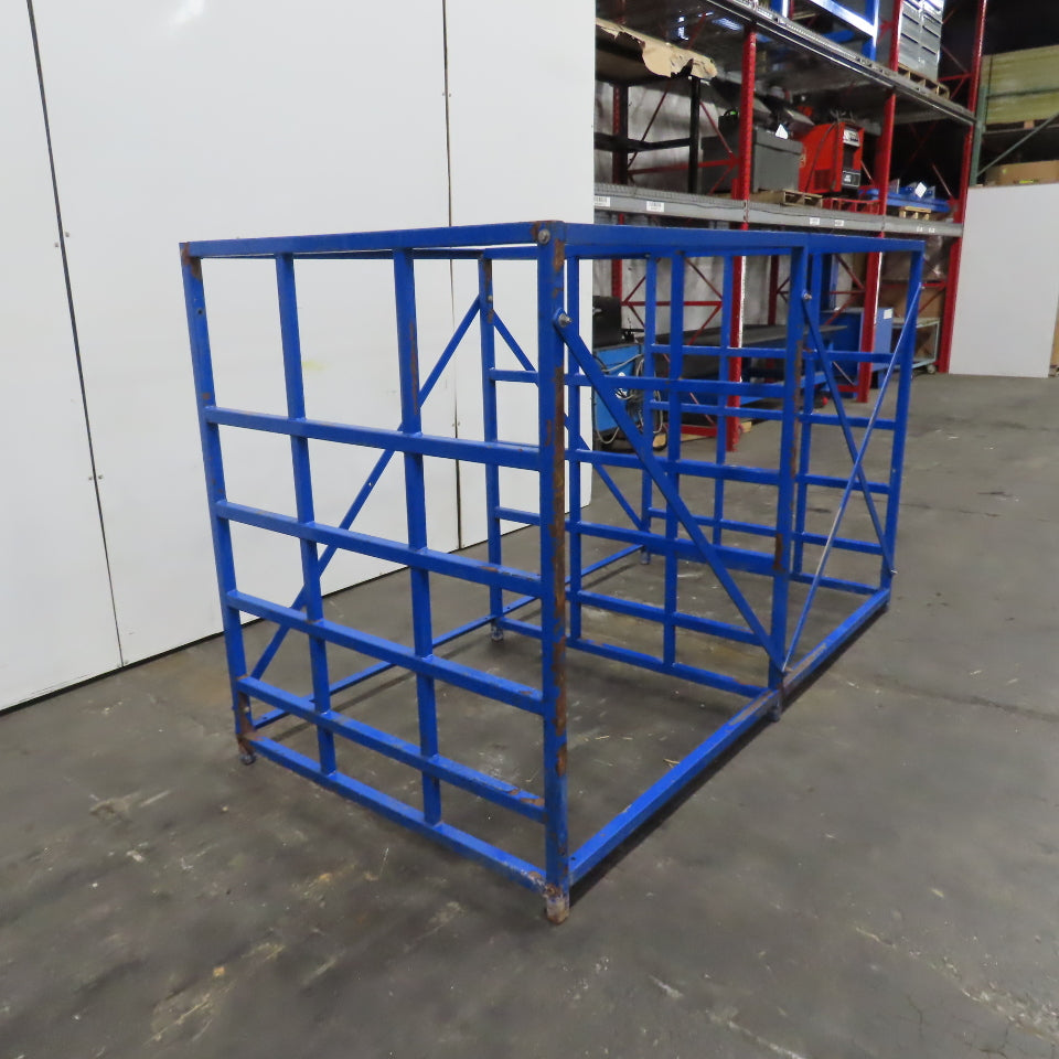 15 Space Horizontal Bar Storage Rack Organizer For Wood Metal Plastic 94x48x60"H