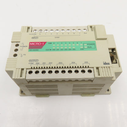 Idec FC1A-C2A1E Micro-1 100-240V Programmable I/O Module