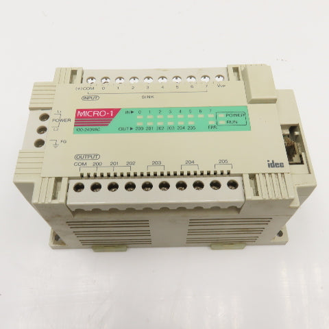 Idec FC1A-C2A1E Micro-1 100-240V Programmable I/O Module